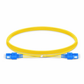 SFPS 5m (16ft) Fiber Patch Cable, 2 Fibers, SC UPC Duplex to SC UPC Duplex, Single Mode (OS2), Riser (OFNR), 1.2mm, Tight-Buffered, Yellow SFPS