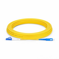 SFPS 10m (33ft) Fiber Patch Cable, 1 Fiber, LC UPC Simplex to SC UPC Simplex, Single Mode (OS2), Riser (OFNR), 2.0mm, Tight-Buffered, Yellow SFPS