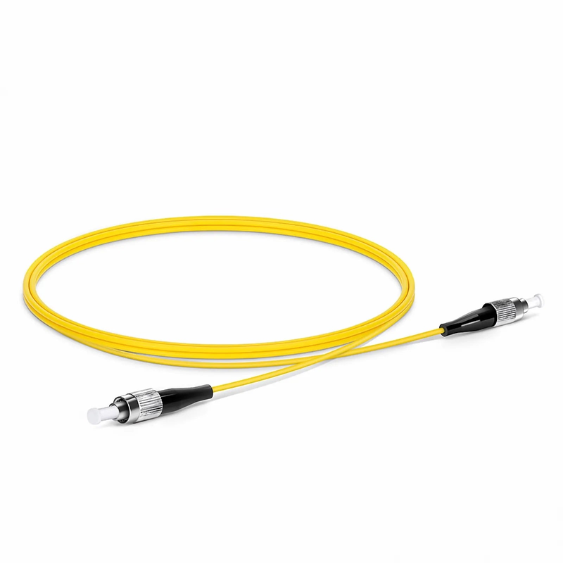 SFPS 1m (3ft) Fiber Patch Cable, 1 Fiber, FC UPC Simplex to FC UPC Simplex, Single Mode (OS2), Riser (OFNR), 2.0mm, Tight-Buffered, Yellow SFPS