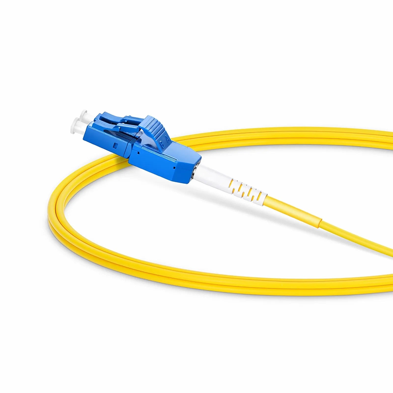 SFPS 1m (3ft) Fiber Patch Cable, 2 Fibers, LC UPC Duplex to LC UPC Duplex Standard Clip Uniboot, Single Mode (OS2), Riser (OFNR), 2.0mm, Yellow SFPS