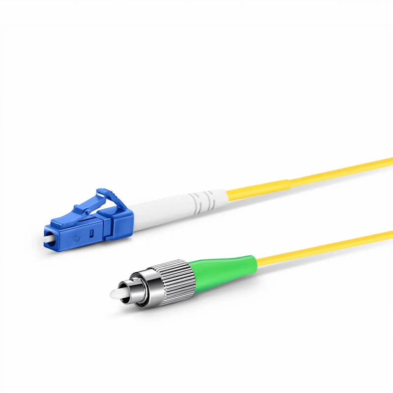 SFPS 1m (3ft) Fiber Patch Cable, 1 Fiber, LC UPC Simplex to FC APC Simplex, Single Mode (OS2), Riser (OFNR), 2.0mm, Tight-Buffered, Yellow SFPS