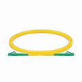 SFPS 2m (7ft) Fiber Patch Cable, 1 Fiber, LC APC Simplex to LC APC Simplex, Single Mode (OS2), Riser (OFNR), 2.0mm, Tight-Buffered, Yellow SFPS