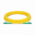 SFPS 10m (33ft) Fiber Patch Cable, 1 Fiber, LC APC Simplex to LC APC Simplex, Single Mode (OS2), Riser (OFNR), 2.0mm, Tight-Buffered, Yellow SFPS