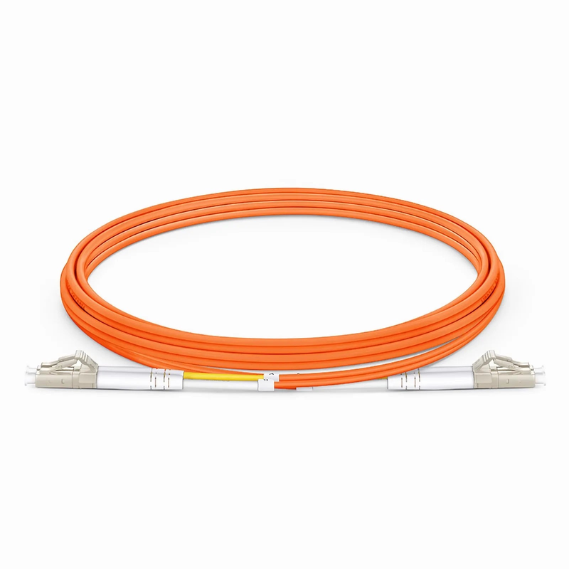 SFPS 2m (7ft) Fiber Patch Cable, 2 Fibers, G.651, LC UPC Duplex to LC UPC Duplex, Multimode (OM1), Riser (OFNR), 2.0mm, Tight-Buffered, Orange SFPS
