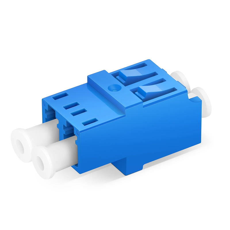 SFPS LC/UPC to LC/UPC Duplex OS2 Single Mode Fiber Optic Adapter/Coupler without Flange, 10Pcs/Pack SFPS