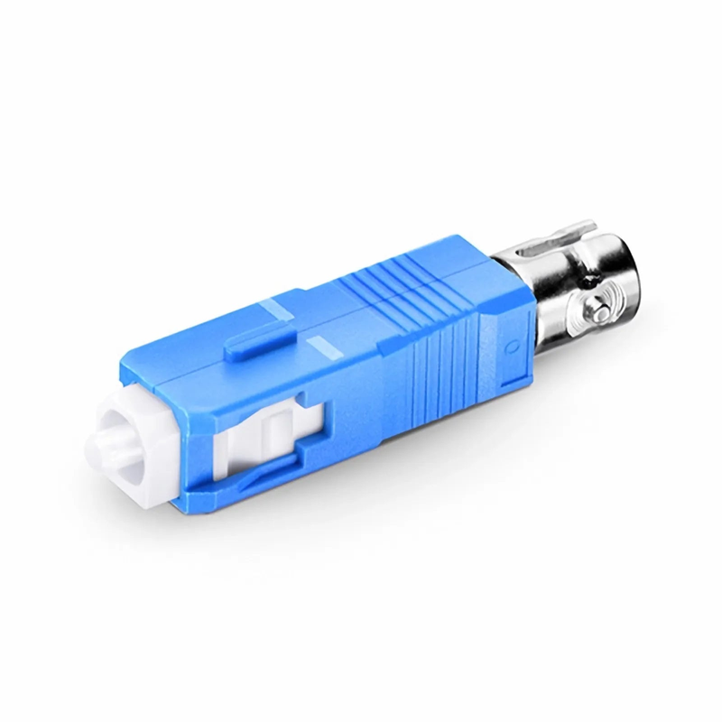SFPS ST/UPC Female to SC/UPC Male Simplex OS2 Single Mode Fiber Optic Adapter/Coupler without Flange SFPS