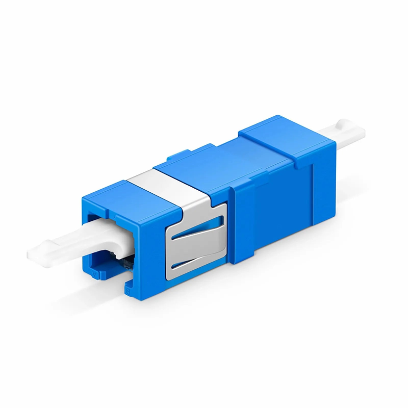 SFPS CSA/UPC to CSA/UPC Single Channel (2F) OS2 Single Mode Plastic Fiber Optic Adapter/Coupler without Flange SFPS