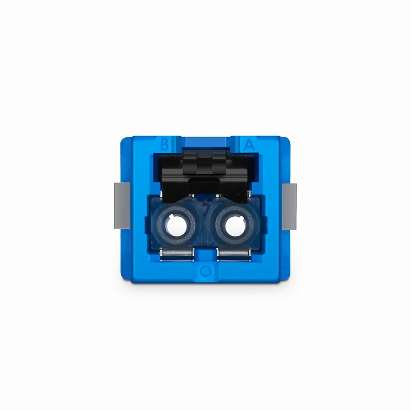 SFPS CSA/UPC to CSA/UPC Single Channel (2F) OS2 Single Mode Plastic Fiber Optic Adapter/Coupler without Flange SFPS