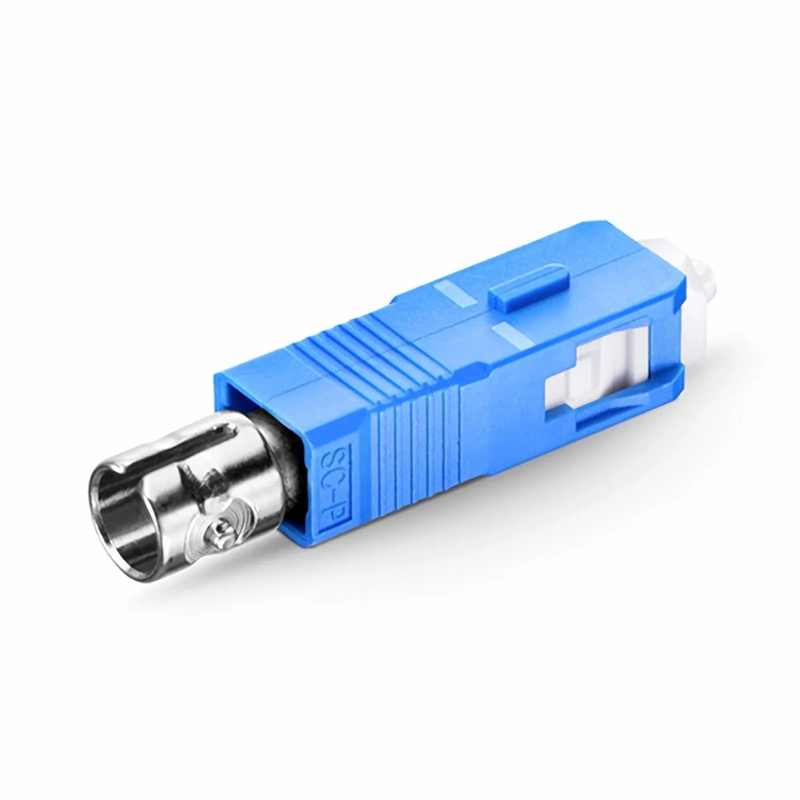 SFPS ST/UPC Female to SC/UPC Male Simplex OS2 Single Mode Fiber Optic Adapter/Coupler without Flange SFPS