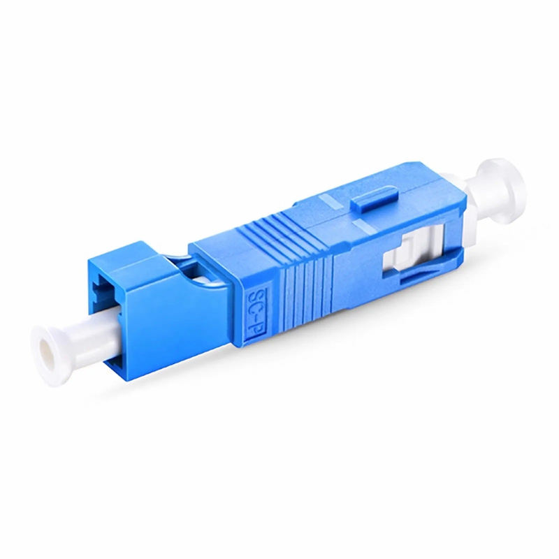 SFPS LC/UPC Female to SC/UPC Male Simplex OS2 Single Mode Fiber Optic Adapter/Coupler without Flange