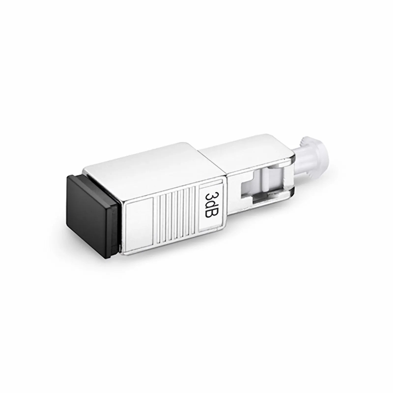 SFPS SC/UPC Singlemode Fixed Fiber Optic Attenuator, Male-Female, 3dB (10pcs/Pack) SFPS