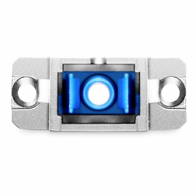 SFPS FC/UPC Female to SC/UPC Female Hybrid Simplex Single Mode/Multimode Copper Fiber Optic Adapter/Coupler with Flange SFPS
