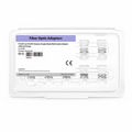 SFPS FC/UPC to FC/UPC Simplex Single Mode/Multimode Metal Small D Fiber Optic Adapter/Coupler without Flange (10pcs/pack) SFPS