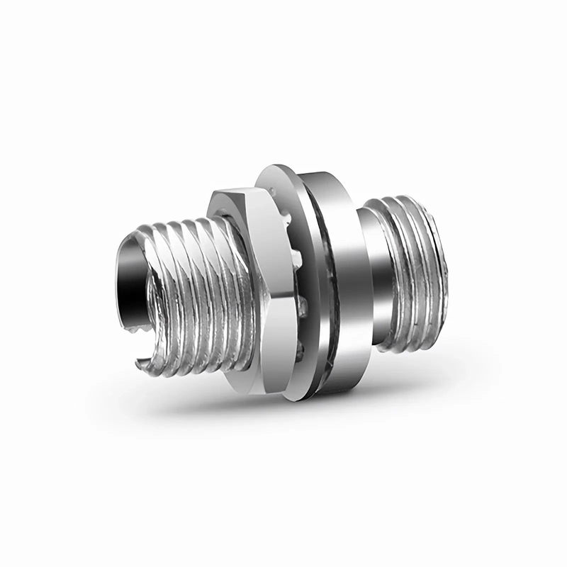 SFPS FC/UPC to FC/UPC Simplex Single Mode/Multimode Metal Small D Fiber Optic Adapter/Coupler without Flange (10pcs/pack) SFPS