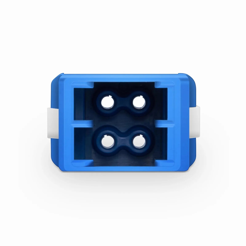 SFPS MDC/UPC to MDC/UPC 2-Port OS2 Single Mode Plastic Fiber Optic Adapter/Coupler without Flange SFPS