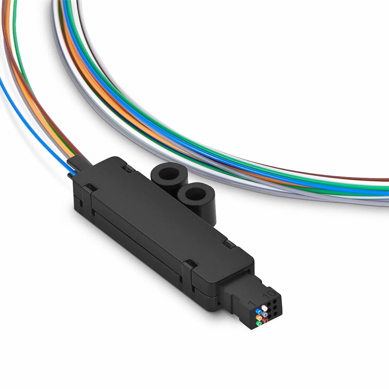 SFPS 6 Fibers Color-coded Fan-out Kit, for Flat Ribbon Cables, 1.2m (3.94ft) Tubing Length SFPS