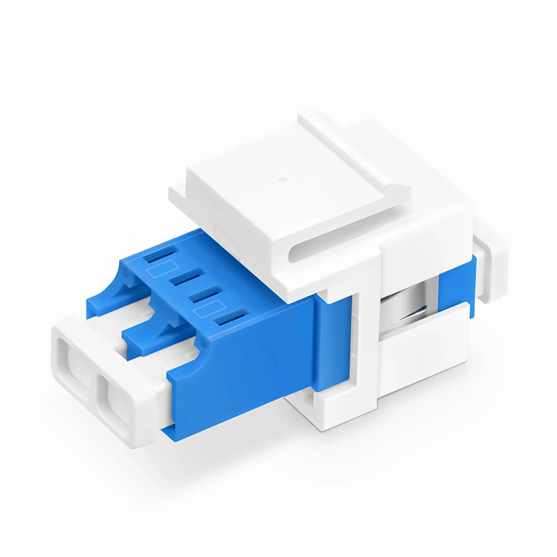 SFPS LC/UPC to LC/UPC Duplex Single Mode Fiber Keystone Jack SFPS