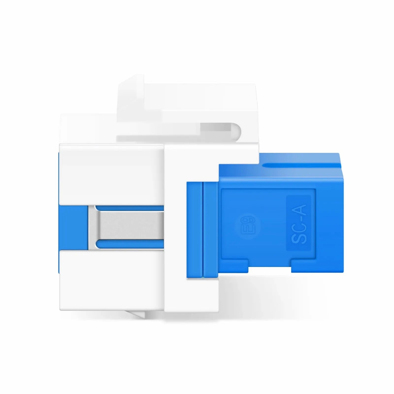 SFPS SC/UPC to SC/UPC Simplex Single Mode Fiber Keystone Jack SFPS