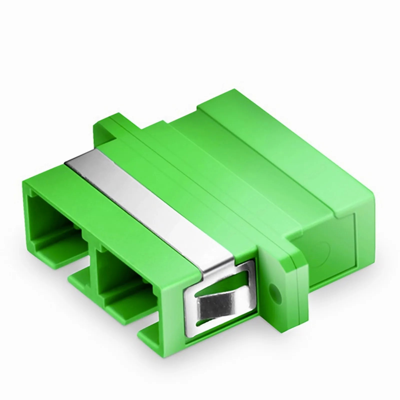 SFPS SC/APC to SC/APC Duplex OS2 Single Mode Fiber Optic Adapter/Coupler with Flange (10pcs/Pack) SFPS