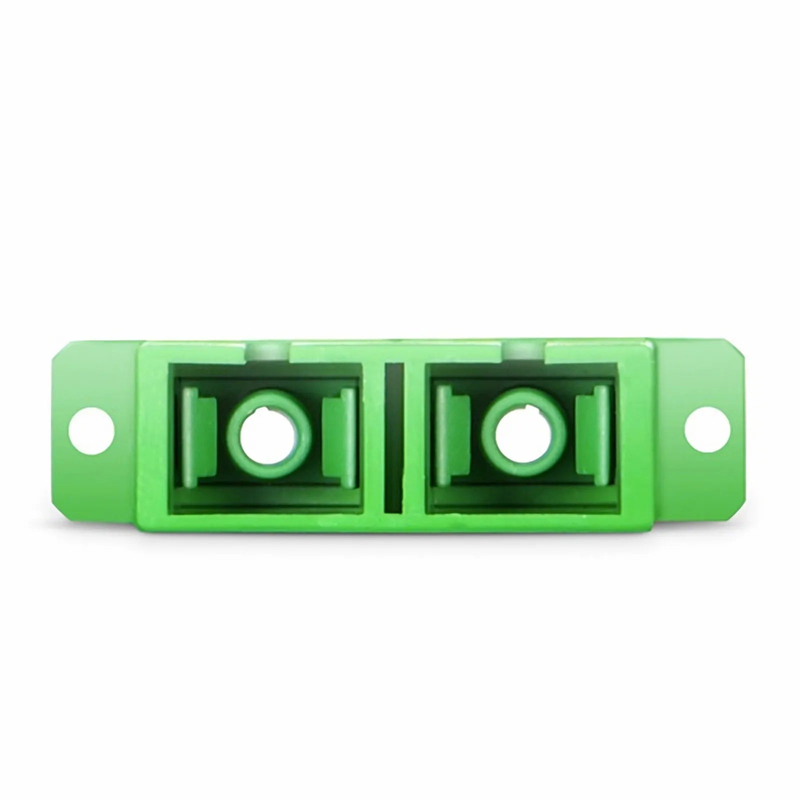 SFPS SC/APC to SC/APC Duplex OS2 Single Mode Fiber Optic Adapter/Coupler with Flange (10pcs/Pack) SFPS