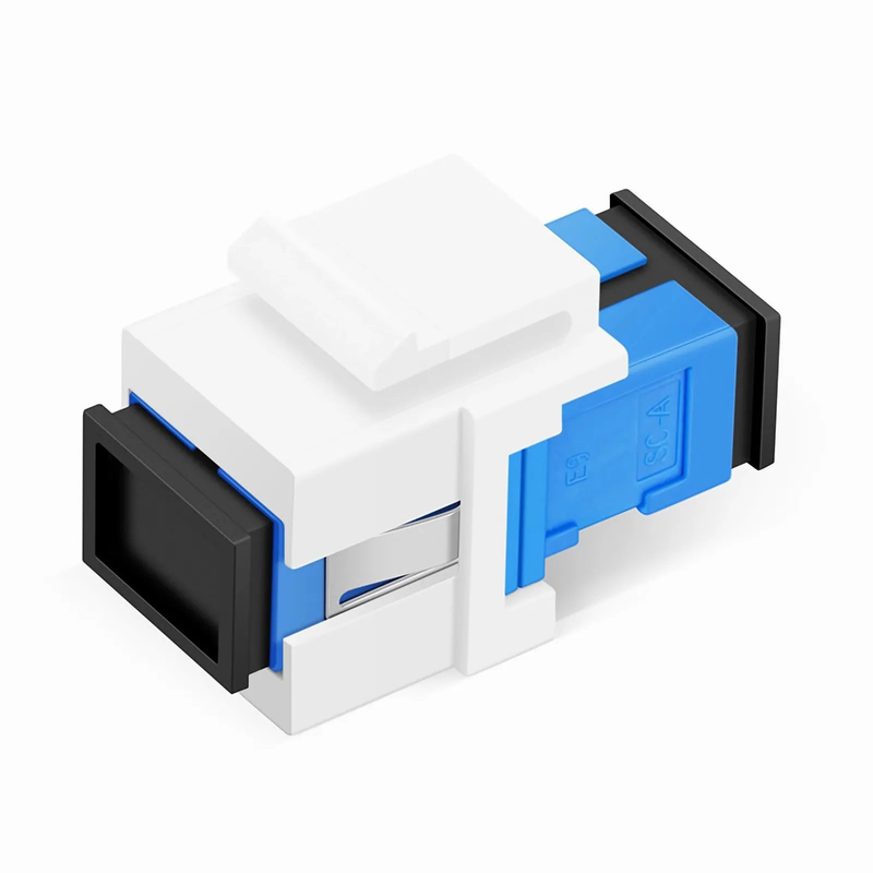 SFPS SC/UPC to SC/UPC Simplex Single Mode Fiber Keystone Jack SFPS