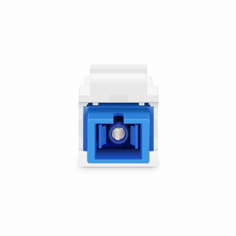 SFPS SC/UPC to SC/UPC Simplex Single Mode Fiber Keystone Jack SFPS