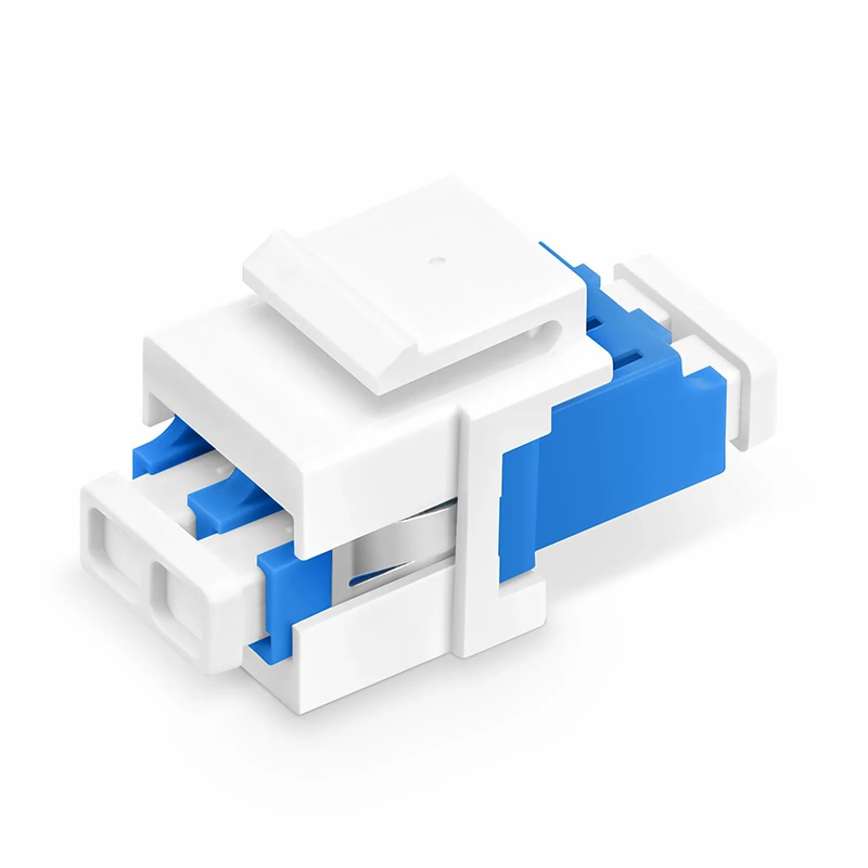 SFPS LC/UPC to LC/UPC Duplex Single Mode Fiber Keystone Jack SFPS