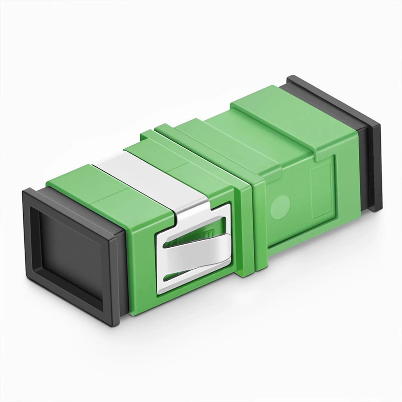 SFPS SC/APC to SC/APC Simplex OS2 Single Mode Fiber Optic Adapter/Coupler (10pcs/Pack) SFPS