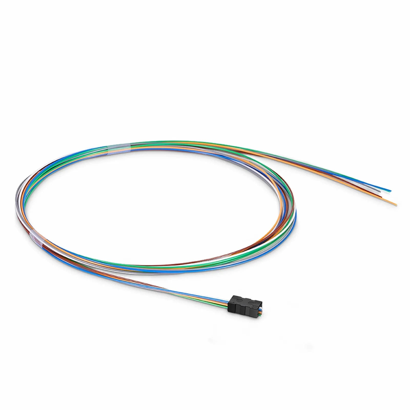 SFPS 6 Fibers Buffer Tube Color-coded Fan-out Kit, for Round Cable, Indoor, 1.2m (3.94ft) Tubing Length SFPS