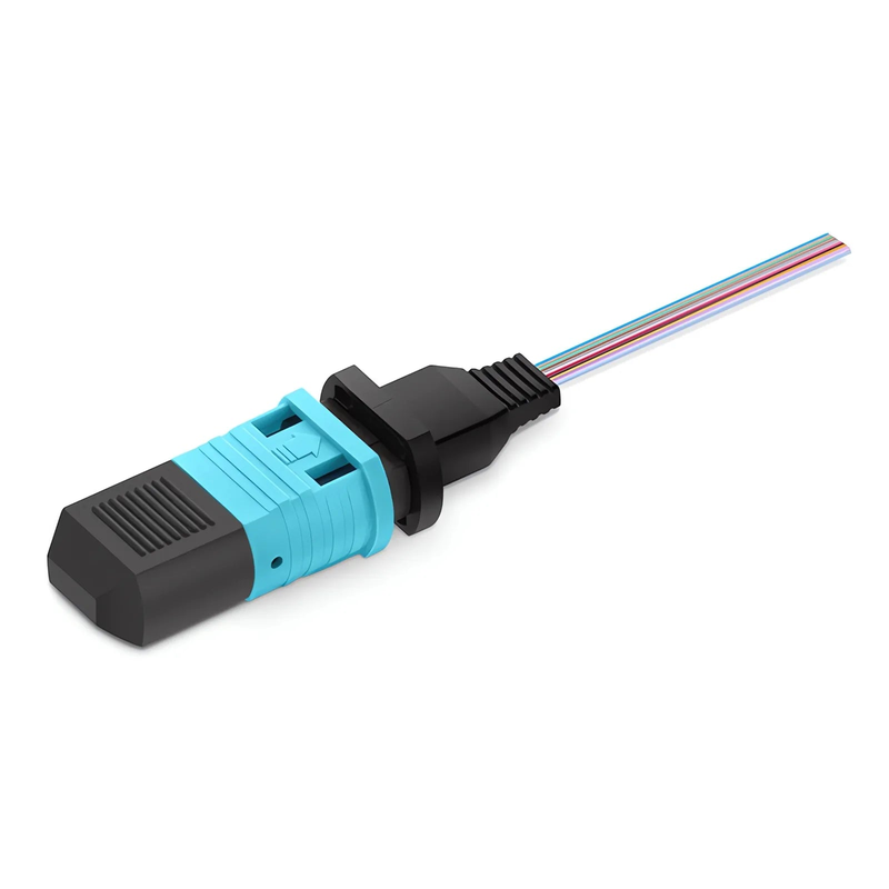 SFPS MPO (Male) OM3/OM4 Multimode Field Assembly Splice-on Connector, Flat Ribbon SFPS