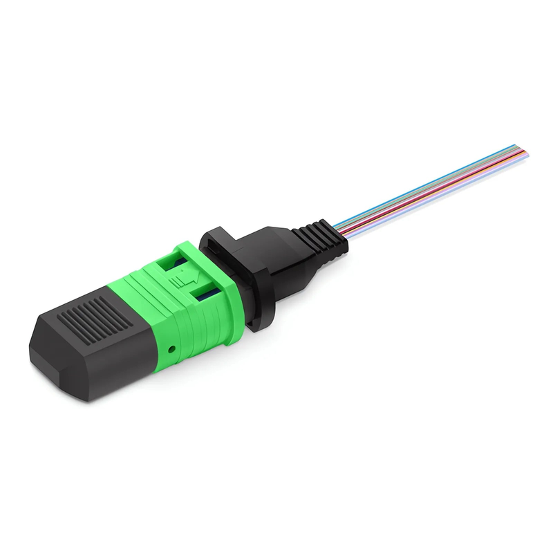 SFPS MPO (Female) OS1/OS2 Single Mode Field Assembly Splice-on Connector, Flat Ribbon SFPS