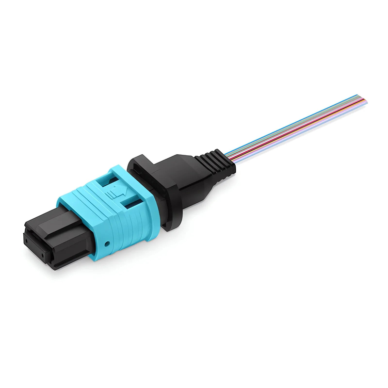 SFPS MPO (Female) OM3/OM4 Multimode Field Assembly Splice-on Connector, Flat Ribbon SFPS
