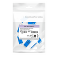 SFPS FC/UPC to FC/UPC Simplex Single Mode/Multimode Square Solid Type One Piece Metal Fiber Optic Adapter/Coupler with Flange (10pcs/pack) SFPS