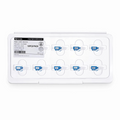 SFPS LC/UPC Singlemode Fixed Fiber Optic Attenuator, Male-Female, 2dB (10pcs/Pack) SFPS