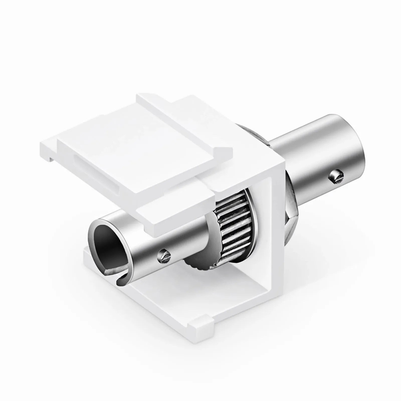 SFPS ST/UPC to ST/UPC Simplex Single Mode Fiber Keystone Jack SFPS
