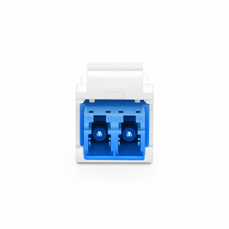 SFPS LC/UPC to LC/UPC Duplex Single Mode Fiber Keystone Jack, 10Pcs/Pack SFPS