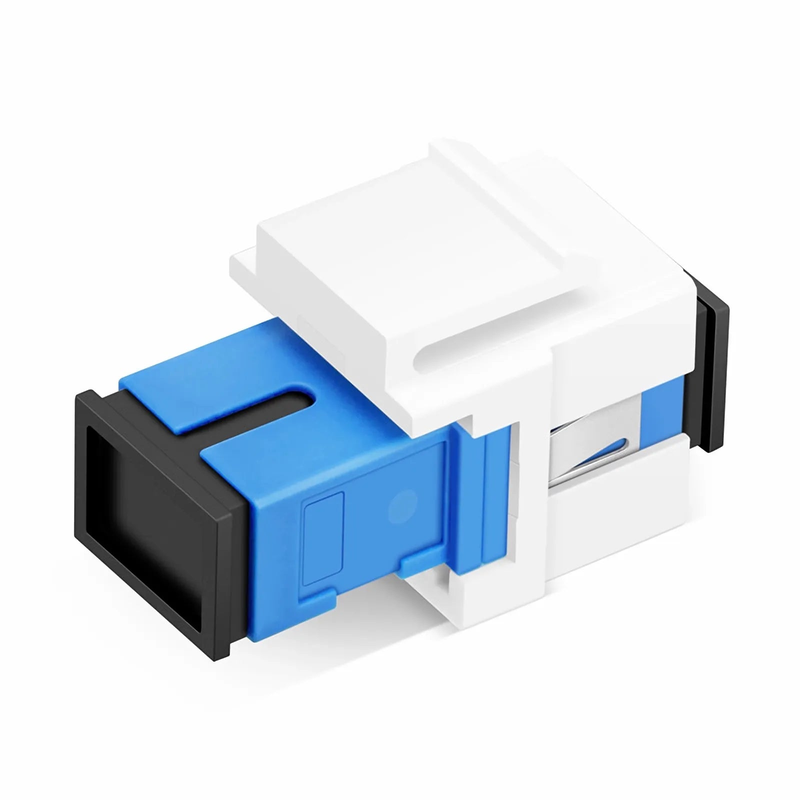 SFPS SC/UPC to SC/UPC Simplex Single Mode Fiber Keystone Jack SFPS