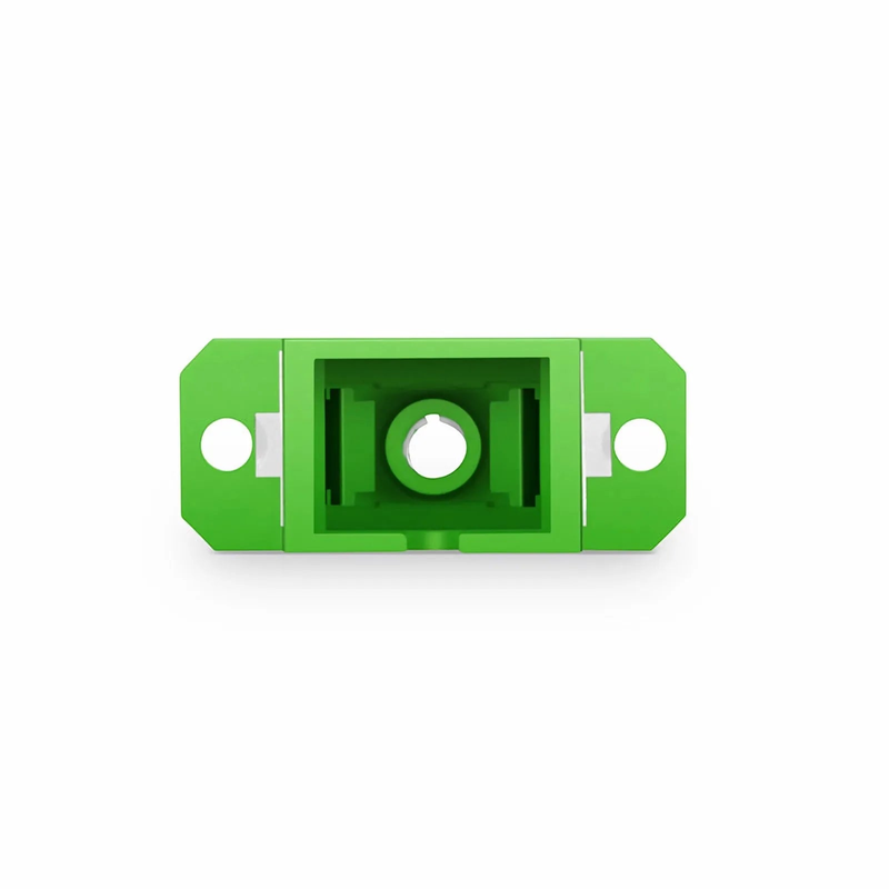 SFPS FC/APC to SC/APC Hybrid Simplex OS2 Single Mode Plastic Fiber Optic Adapter/Coupler, Female to Female SFPS