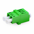 SFPS LC/APC to LC/APC Duplex OS2 Single Mode Fiber Optic Adapter/Coupler without Flange SFPS