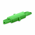 SFPS LSH/APC to LSH/APC Simplex OS2 Single Mode Plastic Fiber Optic Adapter/Coupler with Flange SFPS