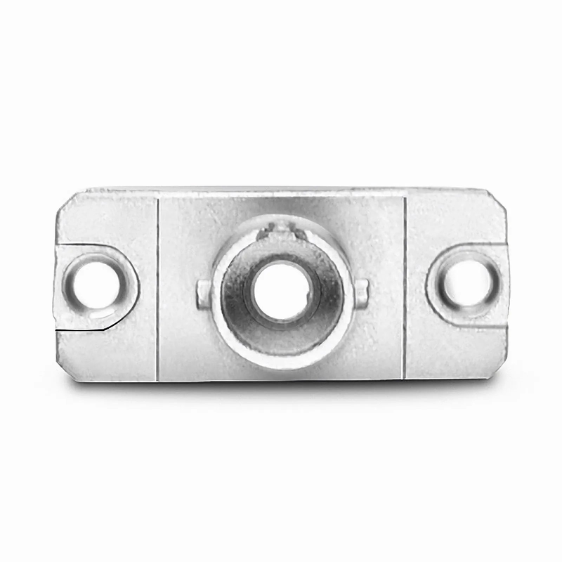 SFPS FC/UPC Female to ST/UPC Female Hybrid Simplex Single Mode/Multimode Metal Fiber Optic Adapter/Coupler with Flange SFPS