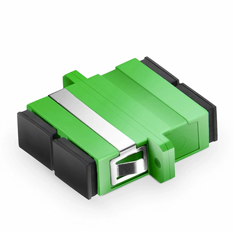 SFPS SC/APC to SC/APC Duplex OS2 Single Mode Fiber Optic Adapter/Coupler with Flange (10pcs/Pack) SFPS