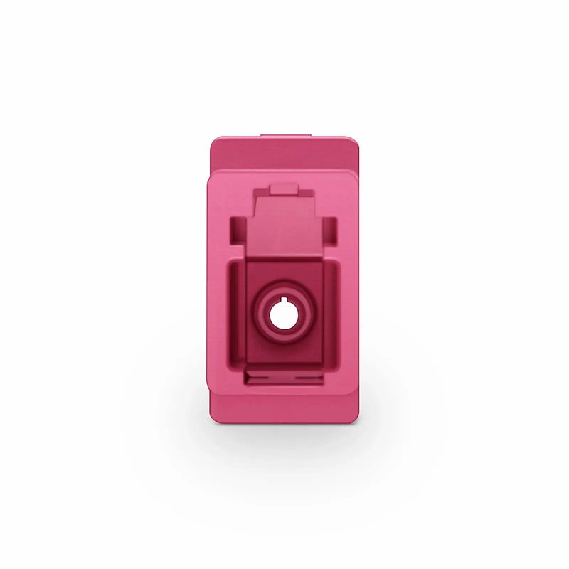 SFPS LC/UPC to LC/UPC Simplex OM4 Multimode Plastic Fiber Optic Adapter/Coupler without Flange, Violet SFPS