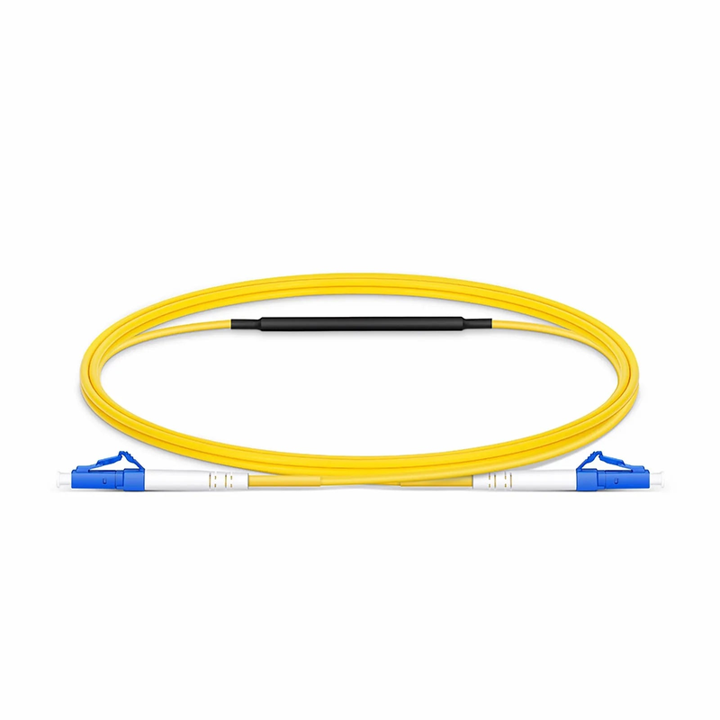 SFPS 1m (3ft) LC to LC UPC Simplex OS2 Single Mode Fiber Optic Testing Cable with 10 dB Attenuator SFPS