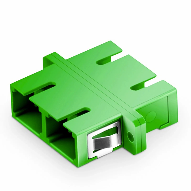 SFPS SC/APC to SC/APC Duplex OS2 Single Mode Fiber Optic Adapter/Coupler with Flange (10pcs/Pack) SFPS