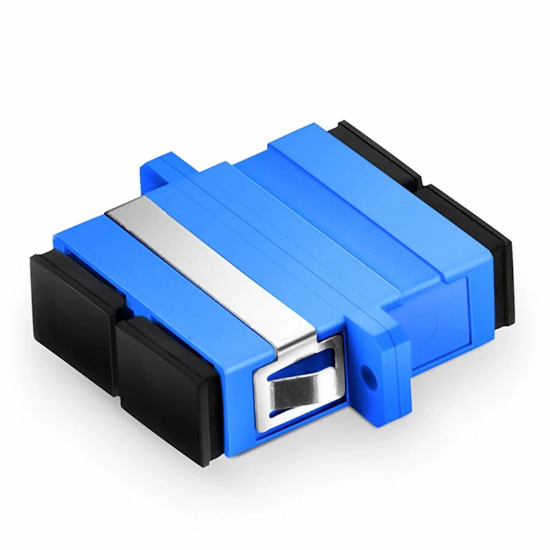SFPS SC/UPC to SC/UPC Duplex OS2 Single Mode Plastic Fiber Optic Adapter/Coupler with Flange (10pcs/Pack) SFPS