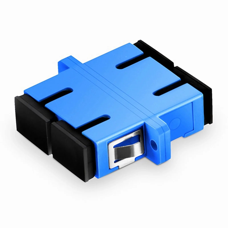 SFPS SC/UPC to SC/UPC Duplex OS2 Single Mode Plastic Fiber Optic Adapter/Coupler with Flange (10pcs/Pack) SFPS