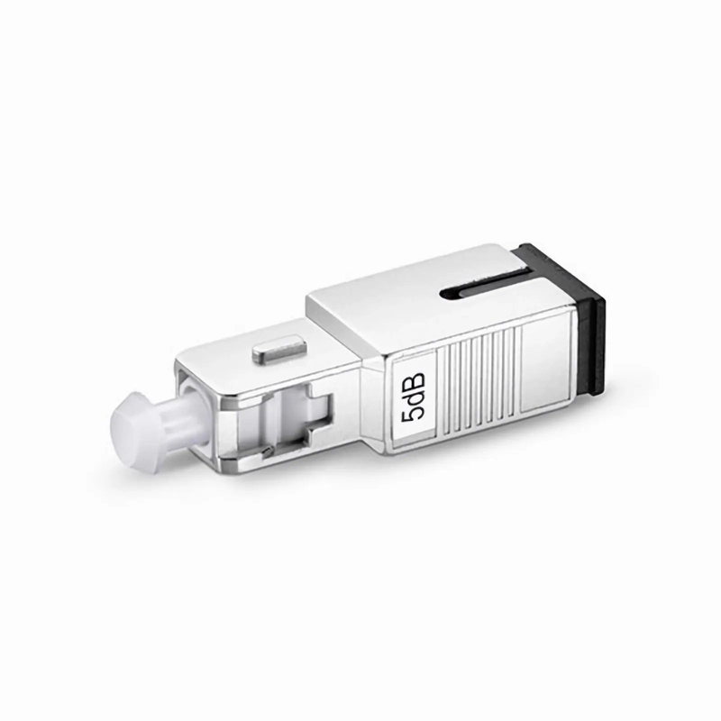 SFPS SC/UPC Singlemode Fixed Fiber Optic Attenuator, Male-Female, 5dB (10pcs/Pack) SFPS