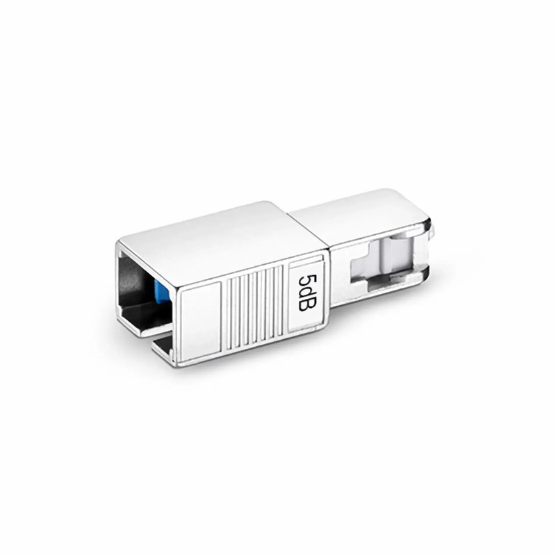 SFPS SC/UPC Singlemode Fixed Fiber Optic Attenuator, Male-Female, 5dB (10pcs/Pack) SFPS
