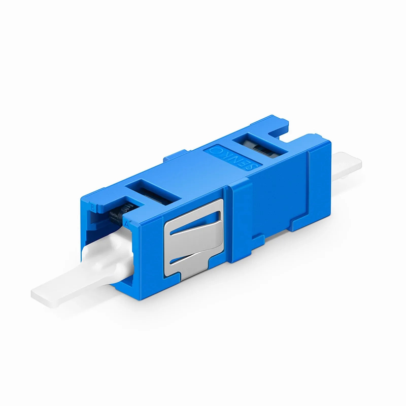 SFPS CSA/UPC to CSA/UPC Single Channel (2F) OS2 Single Mode Plastic Fiber Optic Adapter/Coupler without Flange SFPS